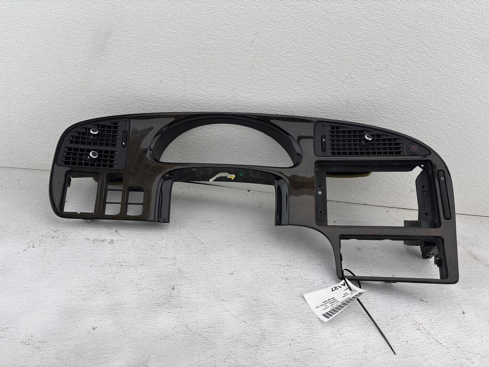 1999-2009 Saab 9-5 Aero Dashboard Dash Instrument Bezel Trim Panel Gray Fits