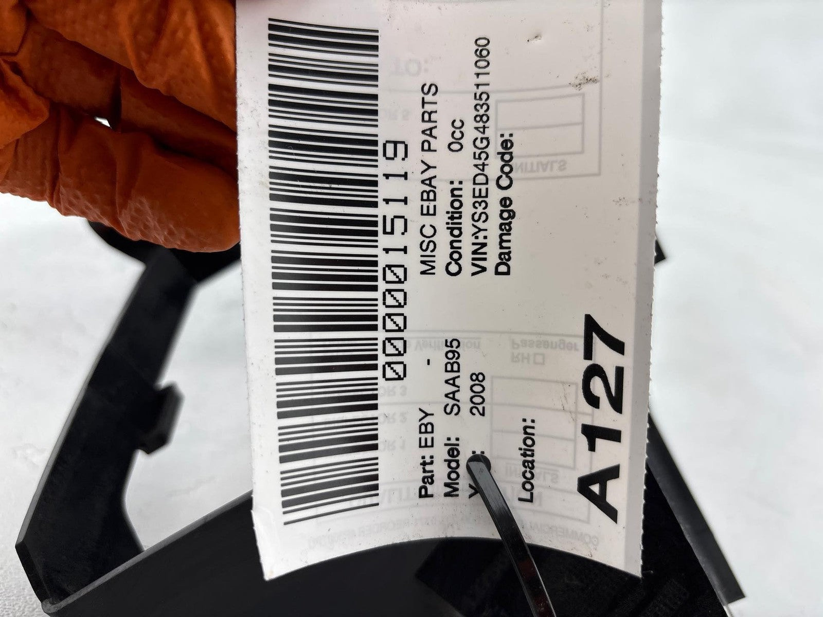 06-10 Saab 9-5 Lower Center Grille Oem