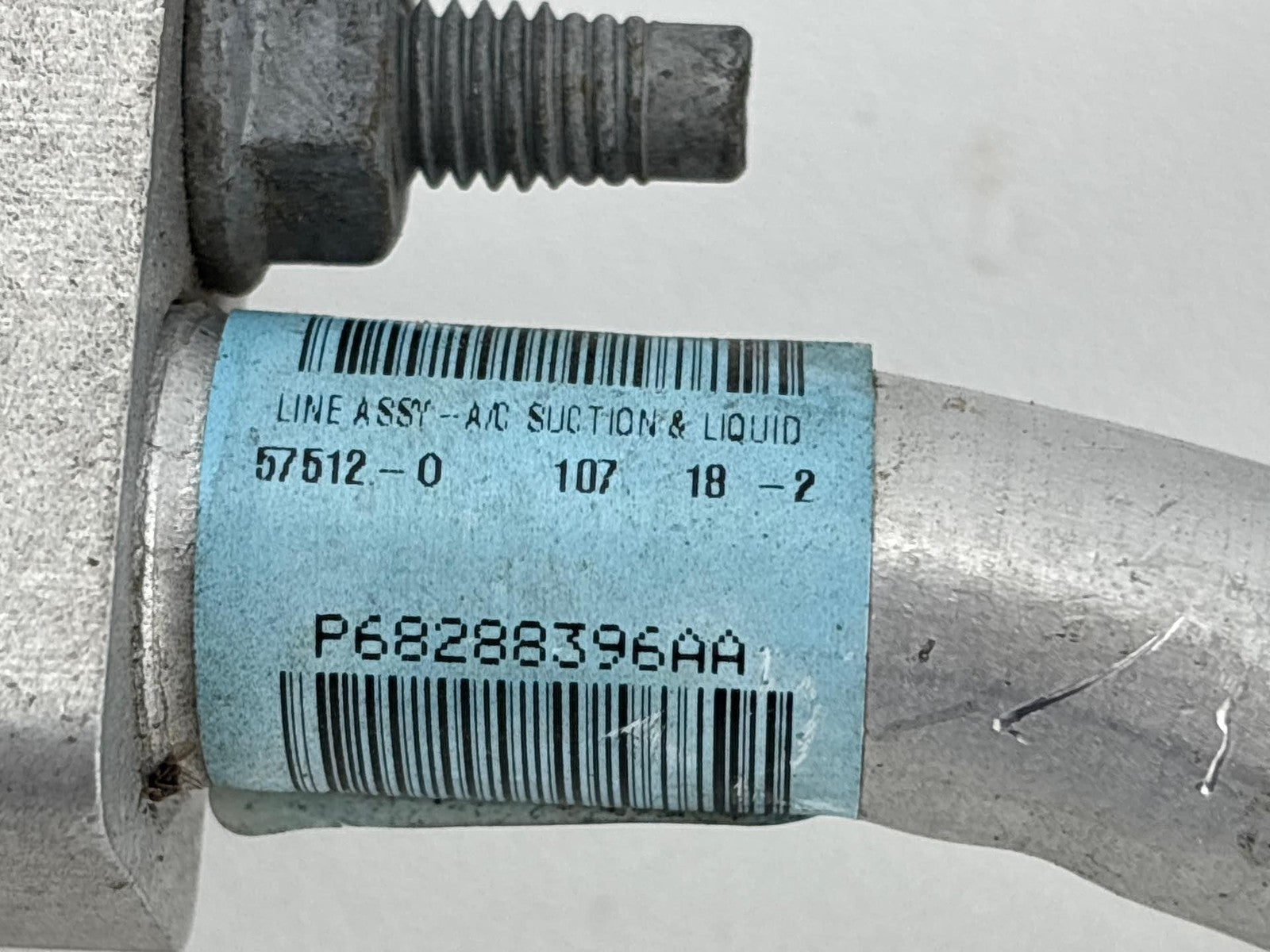 19-23 JEEP CHEROKEE Air Conditioning Suction Liquid AC Hose Pipe P68288396AA OEM