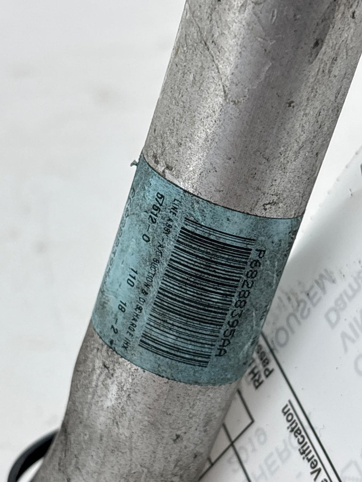 19-23 JEEP CHEROKEE Air Conditioning Suction Liquid AC Hose Pipe P68288396AA OEM