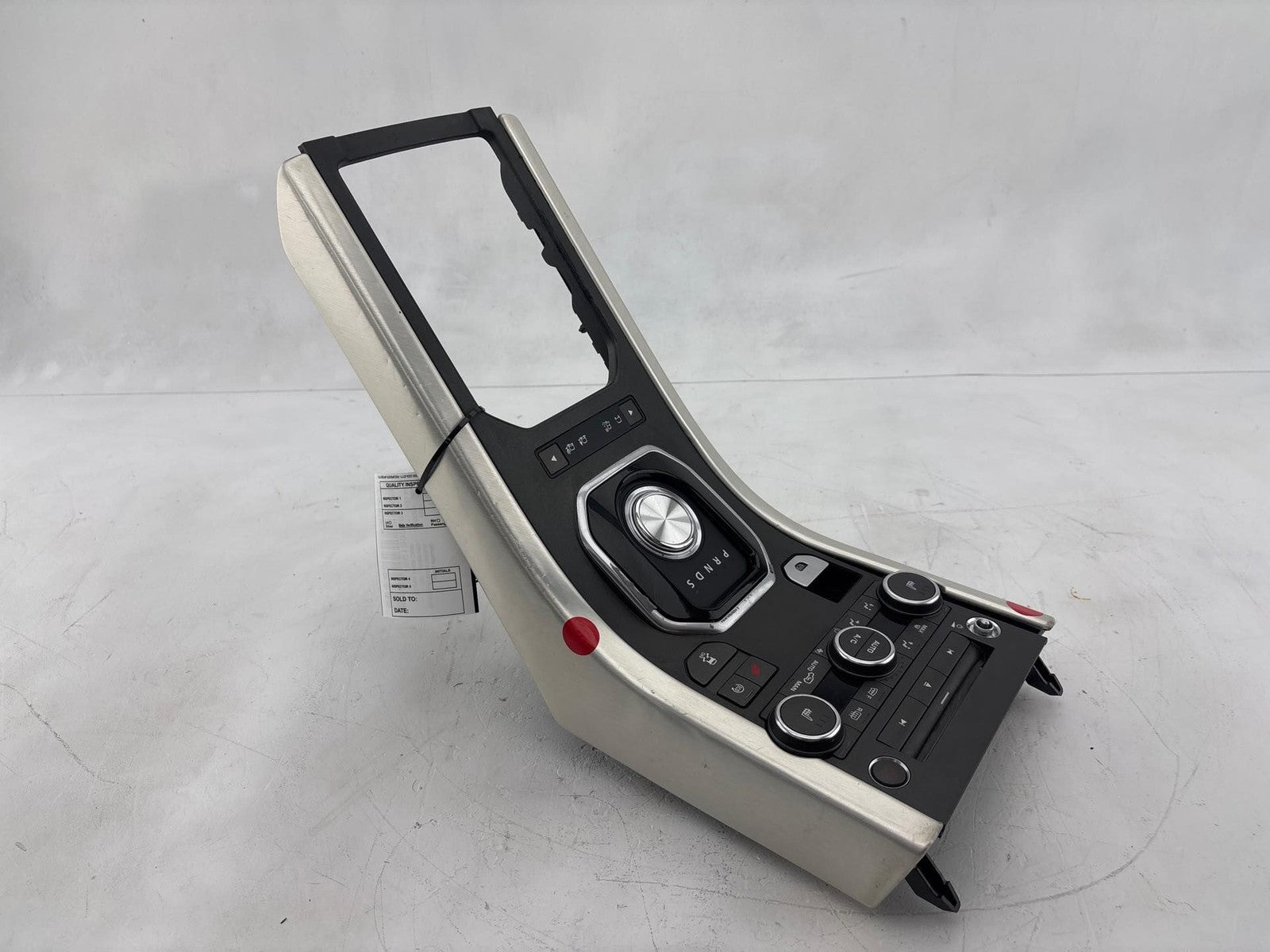 12-19 Range Rover Evoque Center Console Shifter Bezel Trim w/ Shift Lever OEM