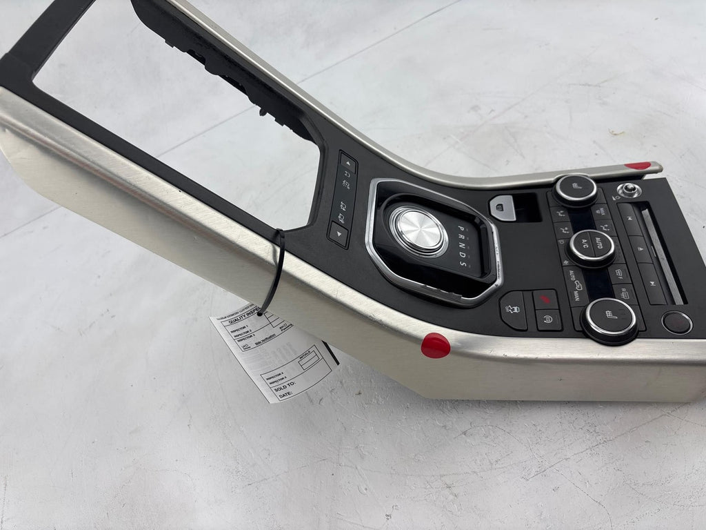 12-19 Range Rover Evoque Center Console Shifter Bezel Trim w/ Shift Lever OEM
