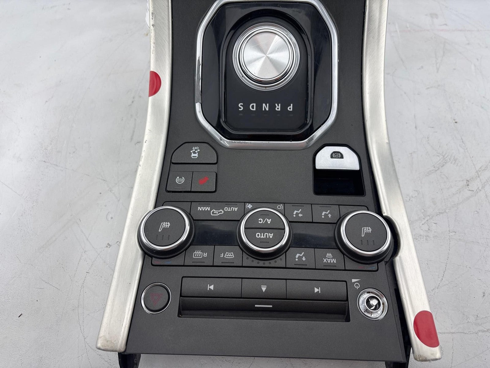 12-19 Range Rover Evoque Center Console Shifter Bezel Trim w/ Shift Lever OEM