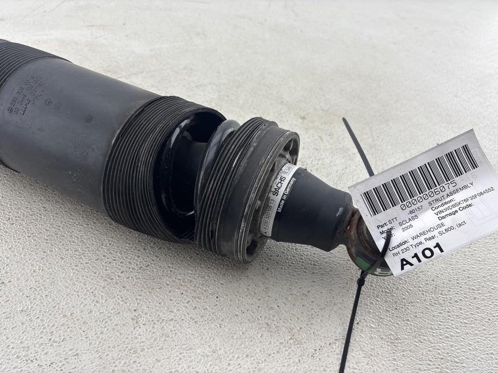 03-06 Mercedes SL600/500 Rear Right Hydraulic Shock Strut Absorber OEM