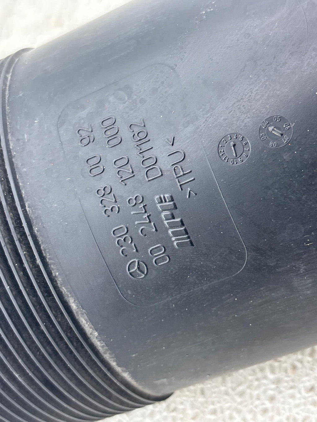 03-06 Mercedes SL600/500 Rear Right Hydraulic Shock Strut Absorber OEM