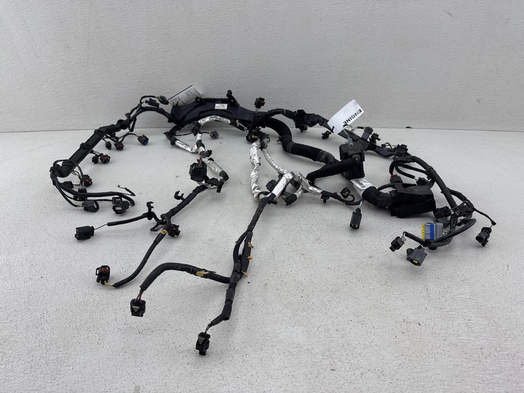 15-19 LR Range Rover Sport L494 L405 3.0L Engine Motor Wiring Wire Harness OEM