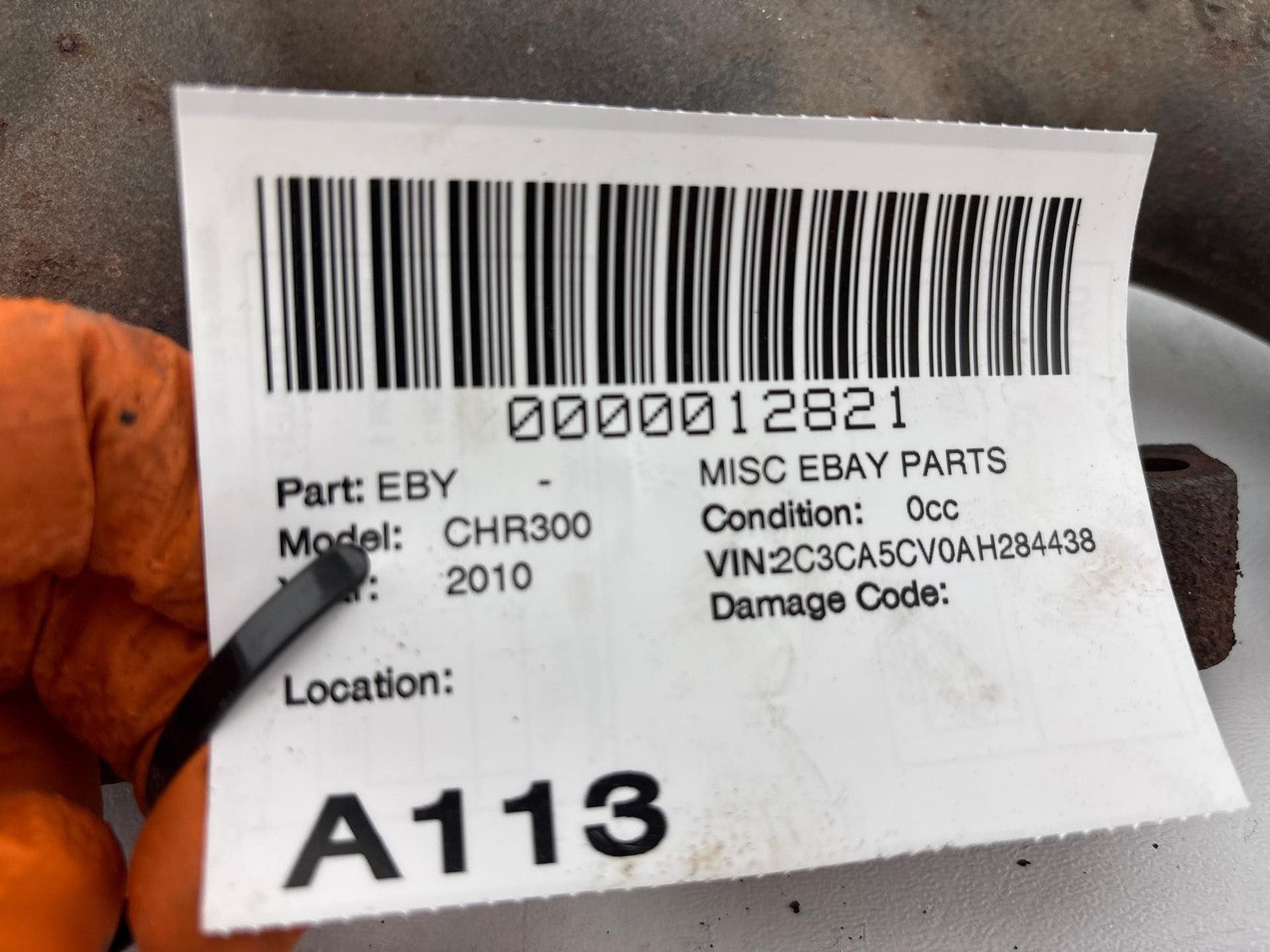 05-10 Chrysler 300 3.5L Left Exhaust Manifold & Catalytic Converter OEM