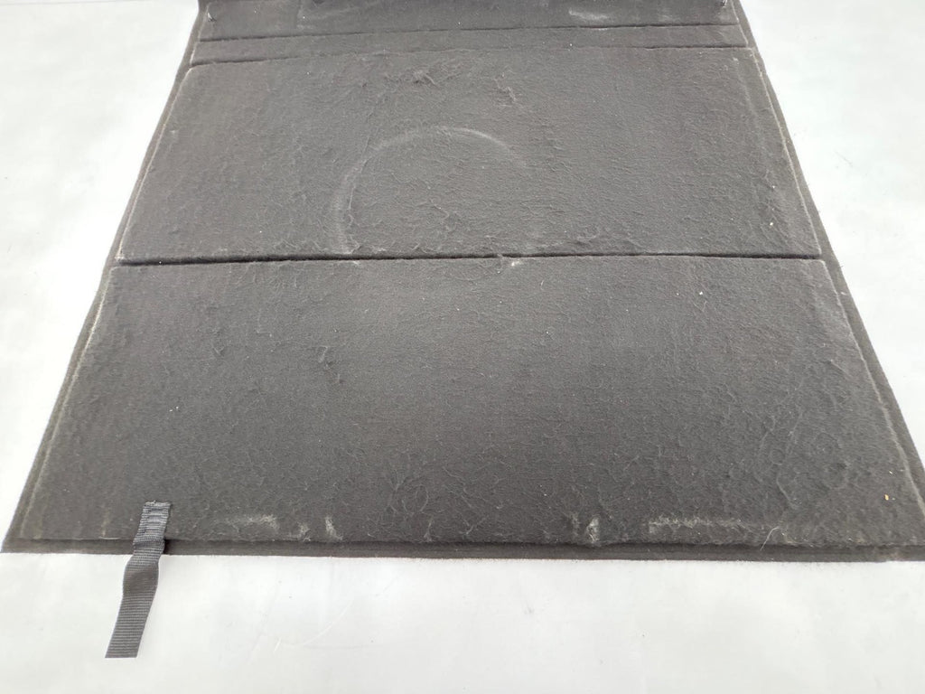 1997-2010 Saab 9-5 Aero Lower Rear Trunk Spare Tire Carpet Cover Black