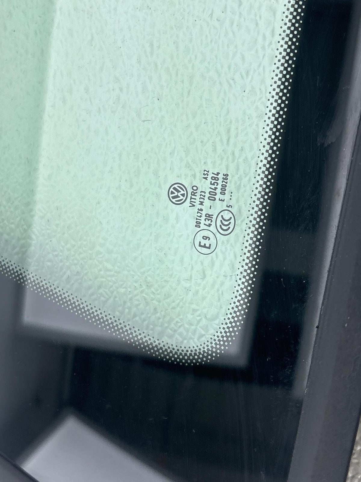 15-17 Volkswagen Golf Alltrack LEFT Rear Quarter Window Glass Lef