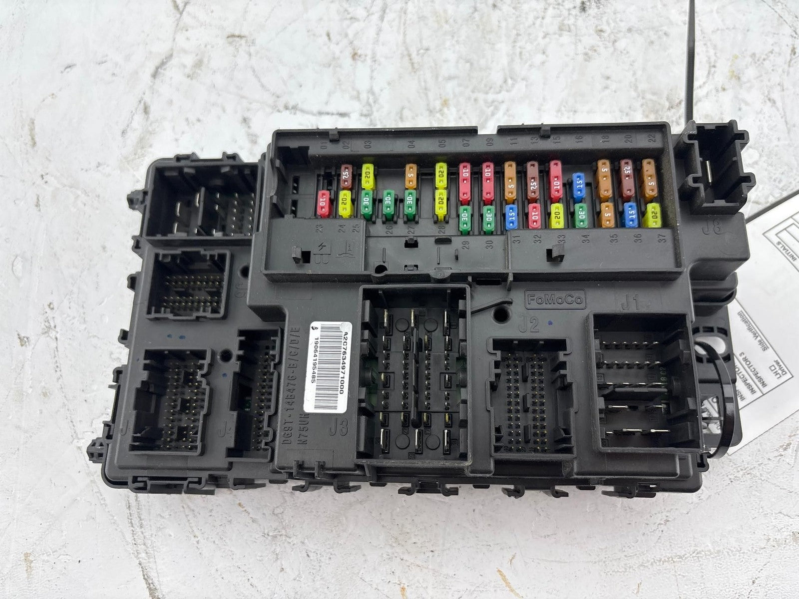 14-20 FORD FUSION 2.0L Multifunction Relay Control Module Computer DG9T14B476B