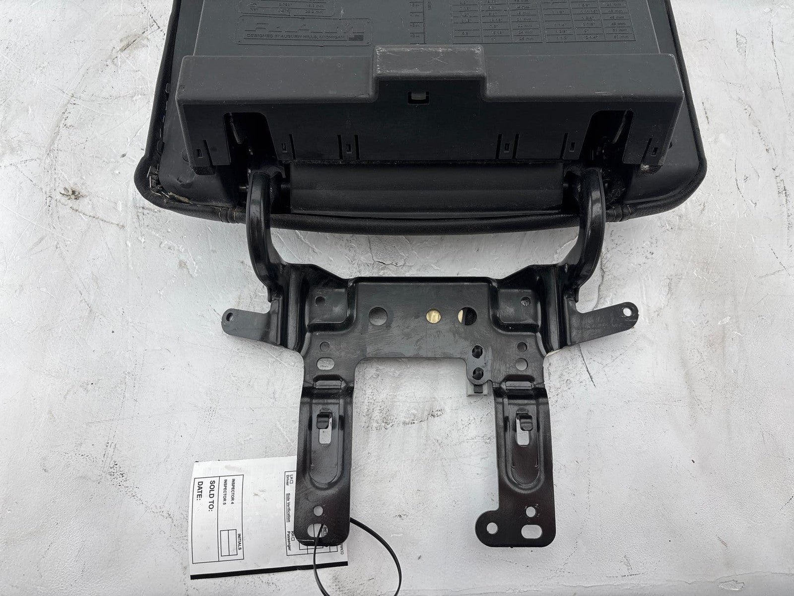 19-23 Dodge Ram 2500 3500 Center Floor Console Arm Rest Lid OEM