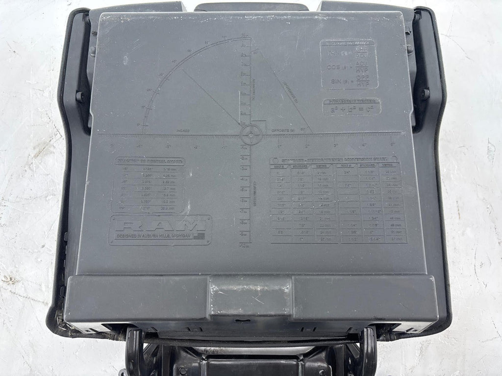 19-23 Dodge Ram 2500 3500 Center Floor Console Arm Rest Lid OEM