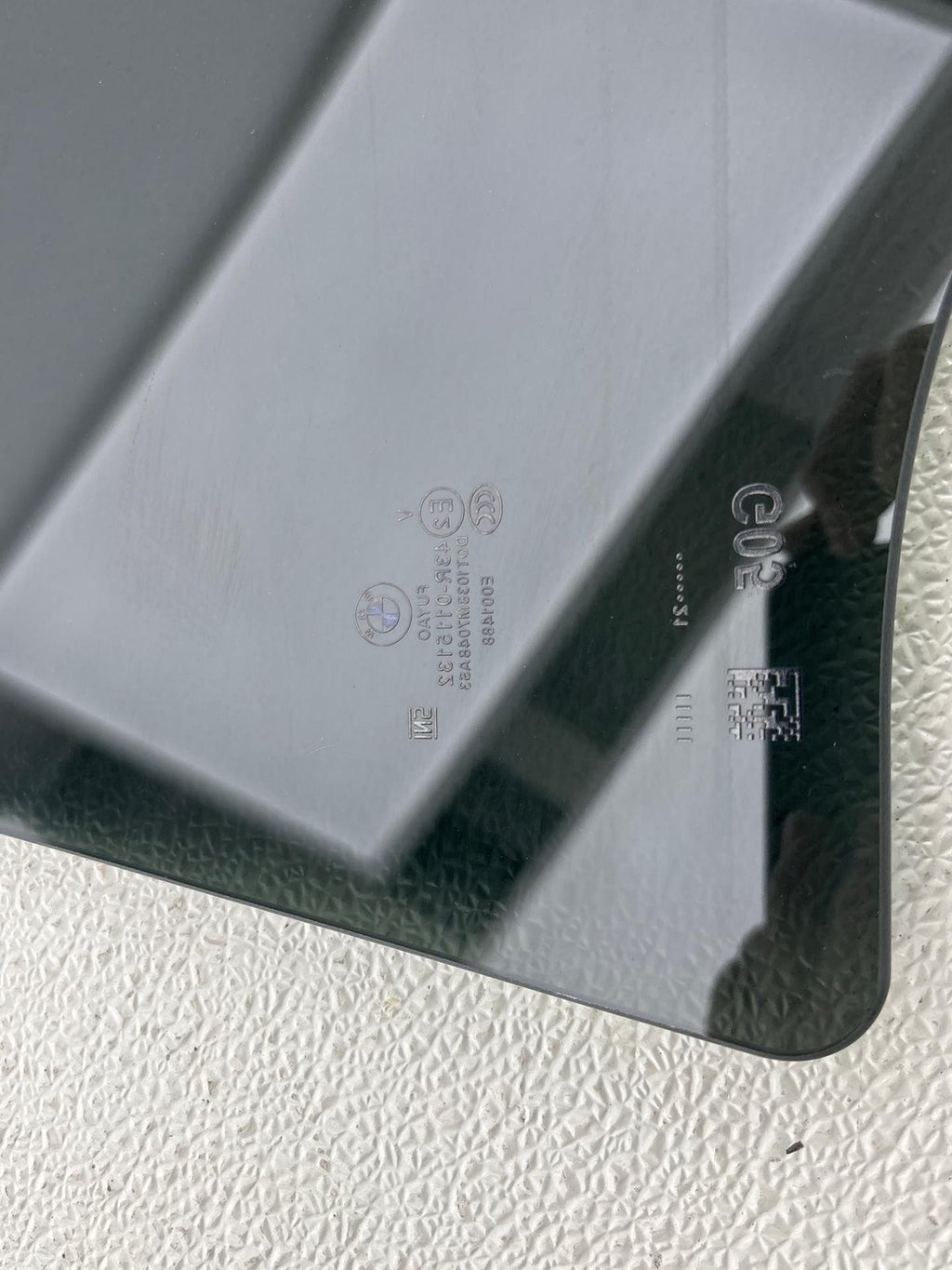 19-23 BMW X5 Passenger Right Side Rear Door Window Door Glass RH