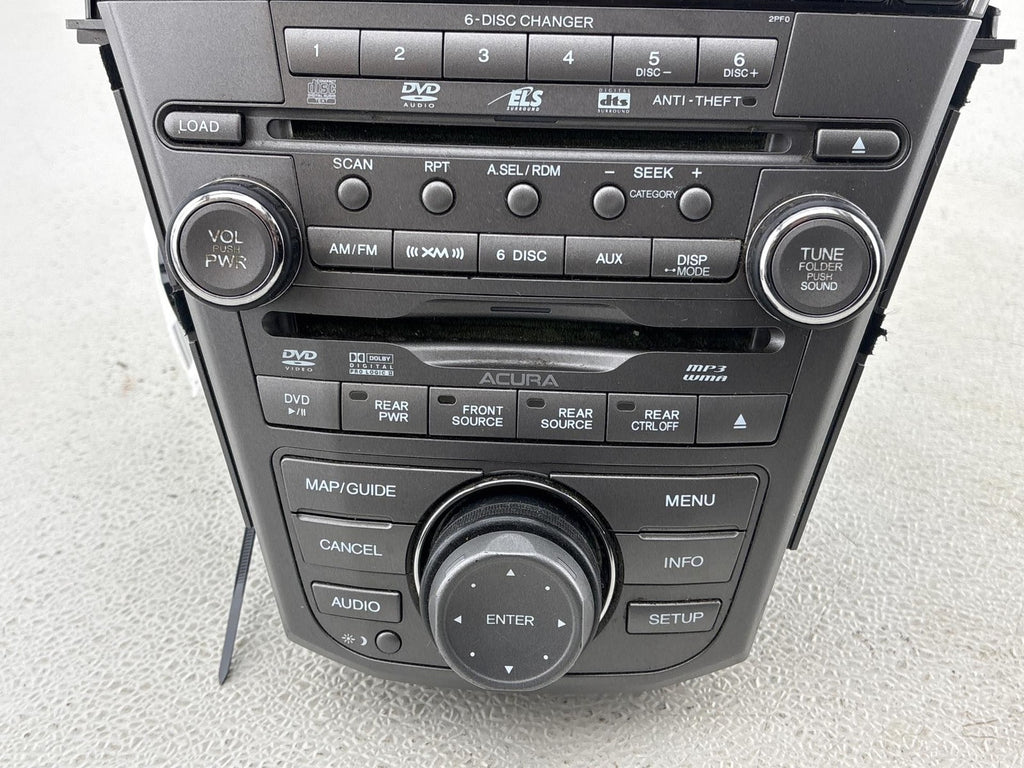 07-09 ACURA MDX Navigation GPS Radio 6 CD Replacement Player 39101-STX-A420