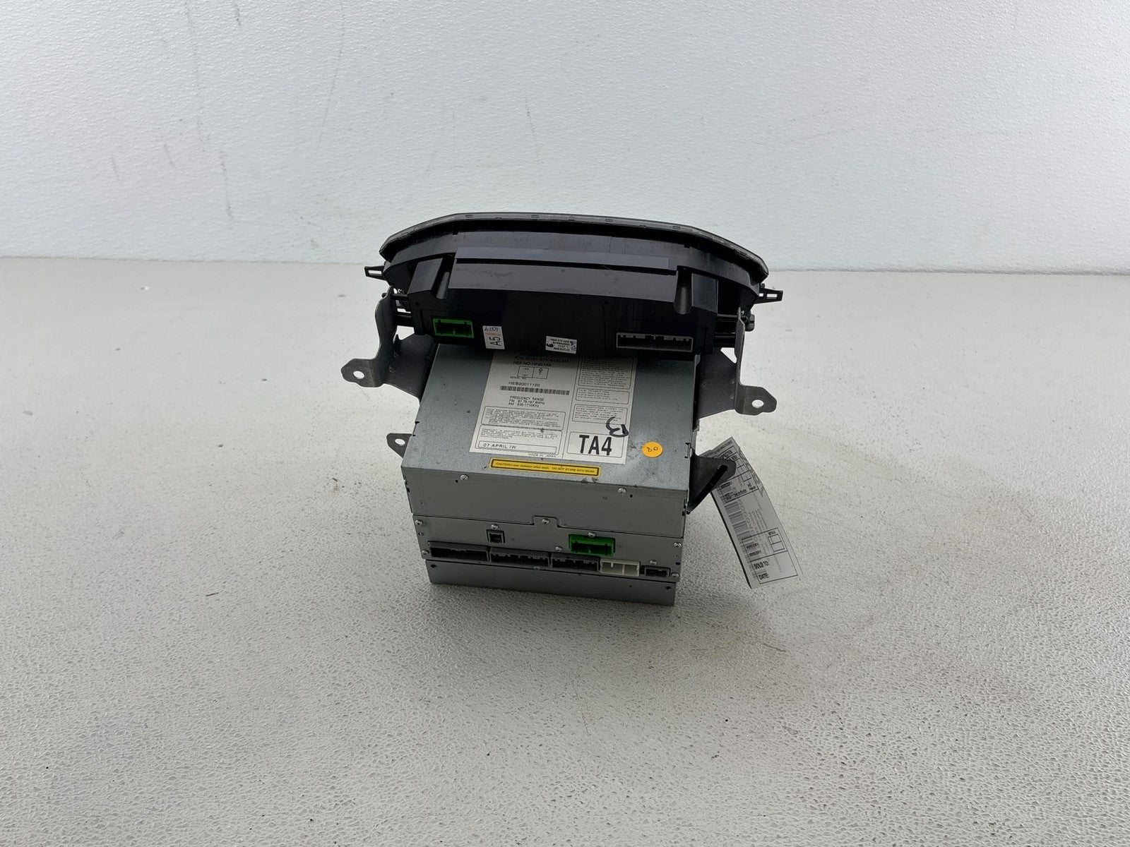 07-09 ACURA MDX Navigation GPS Radio 6 CD Replacement Player 39101-STX-A420