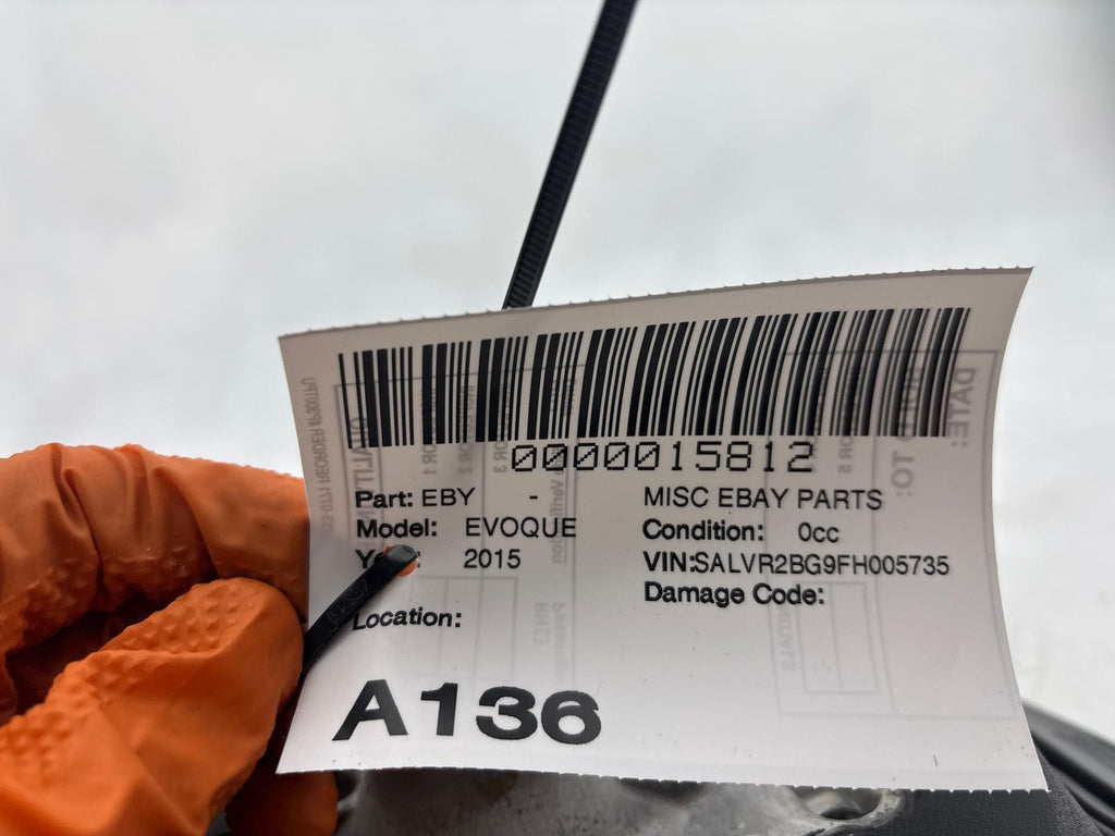 12-19 Land Rover Range Rover Evoque L538 Steering Wheel Black OEM