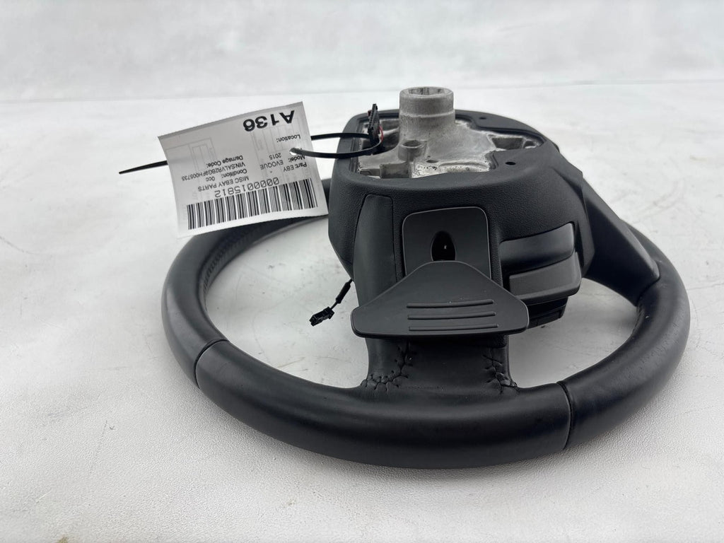 12-19 Land Rover Range Rover Evoque L538 Steering Wheel Black OEM