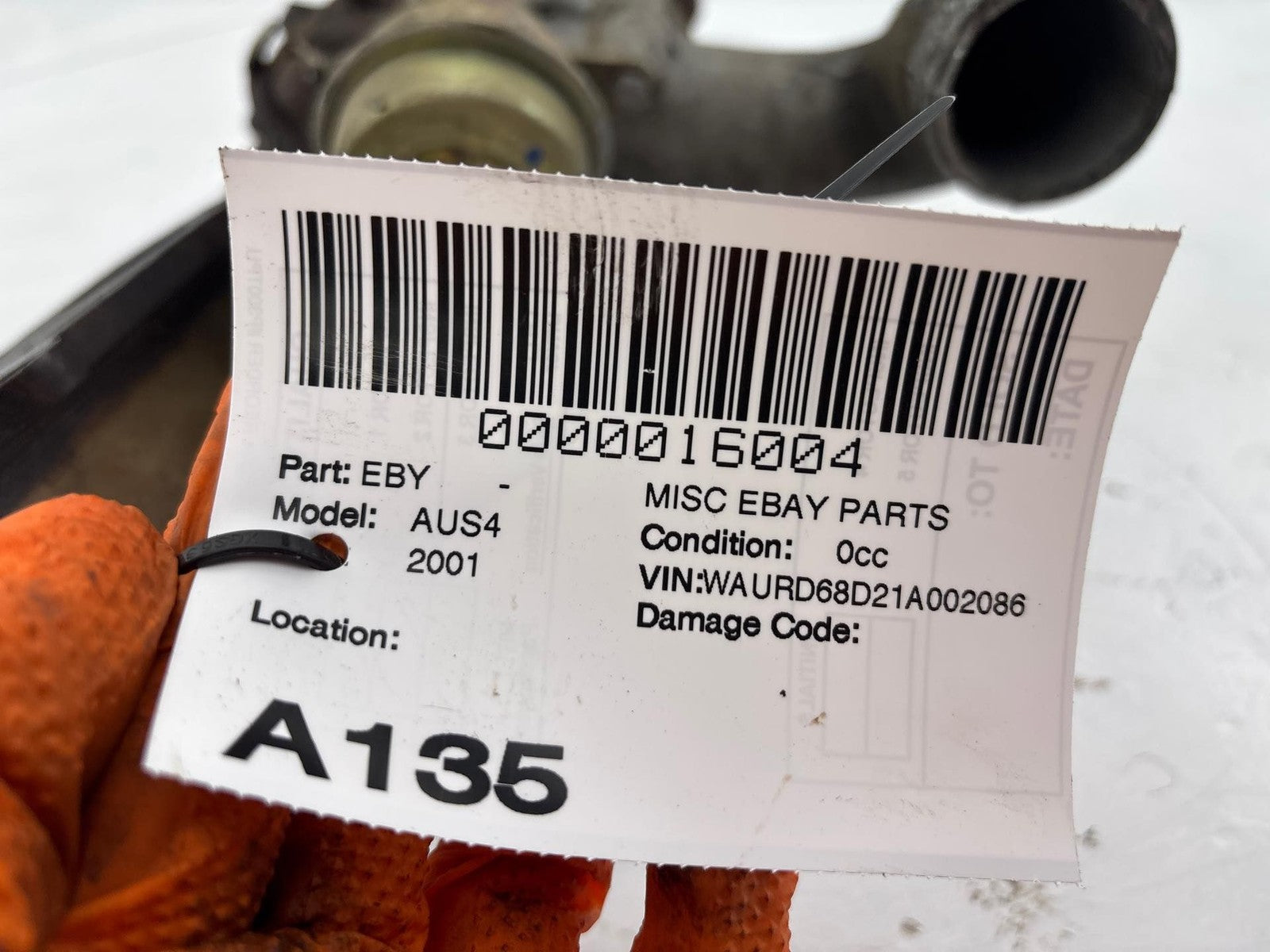 2000-2002 Audi S4 Right Exhaust Manifold OEM