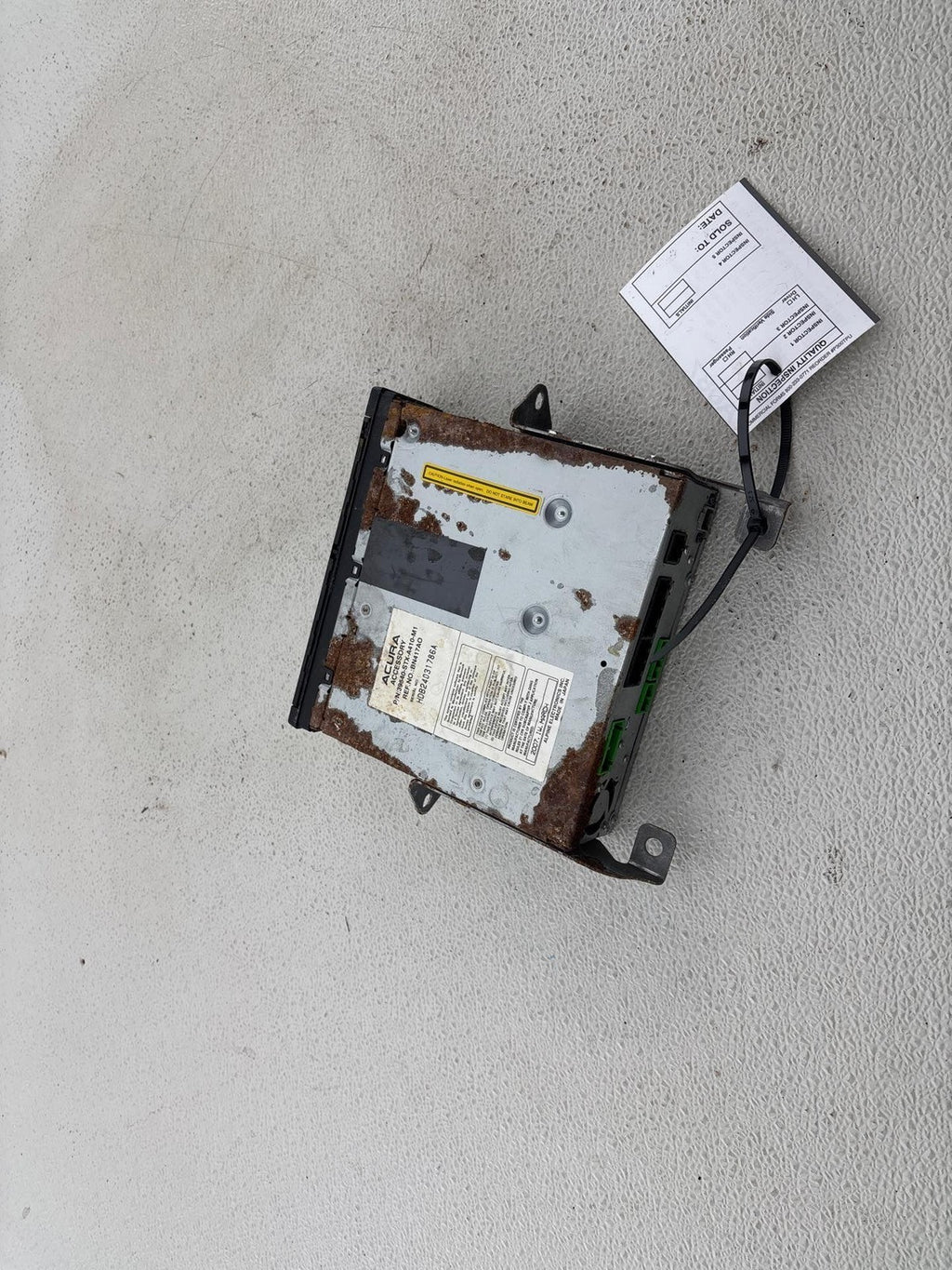 07-09 Acura Mdx Navigation Radio Dvd Rom Cd Disc Player Drive 39540-Stx-A410-M1