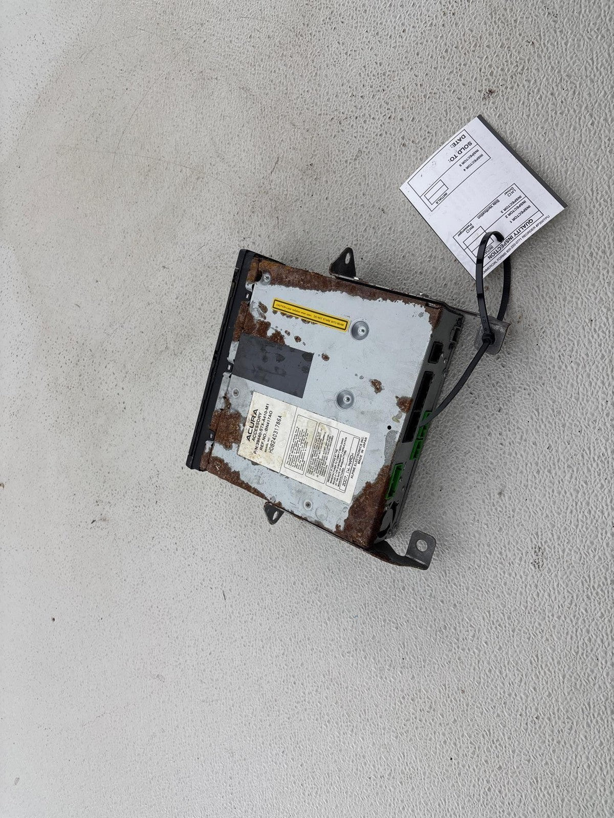 07-09 Acura Mdx Navigation Radio Dvd Rom Cd Disc Player Drive 39540-Stx-A410-M1