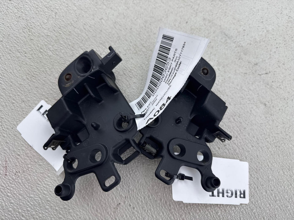 02-05 FORD THUNDERBIRD CONVERTIBLE TOP WINDSHIELD RECEIVER LOCK LATCH SET OEM