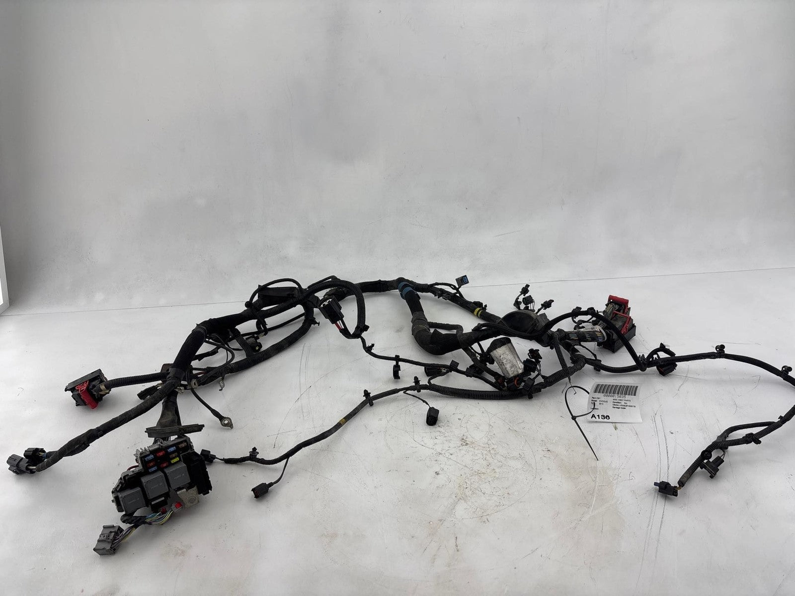 14-15 Range Rover Evoque L538 2.0 Turbo Engine Motor Wire Wiring Harness OEM