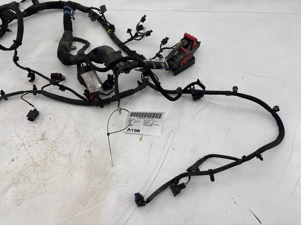 14-15 Range Rover Evoque L538 2.0 Turbo Engine Motor Wire Wiring Harness OEM