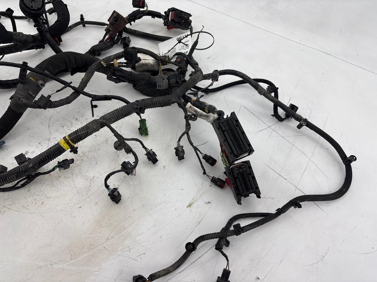 14-15 Range Rover Evoque L538 2.0 Turbo Engine Motor Wire Wiring Harness OEM