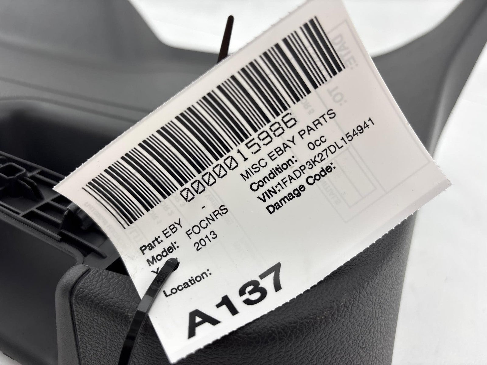 13 Ford FORD FOCUS Gate Trim Panel OEM