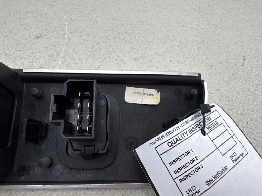 02-05 Ford Thunderbird Left Dash Headlight Mirror Switch Trim Panel OEM