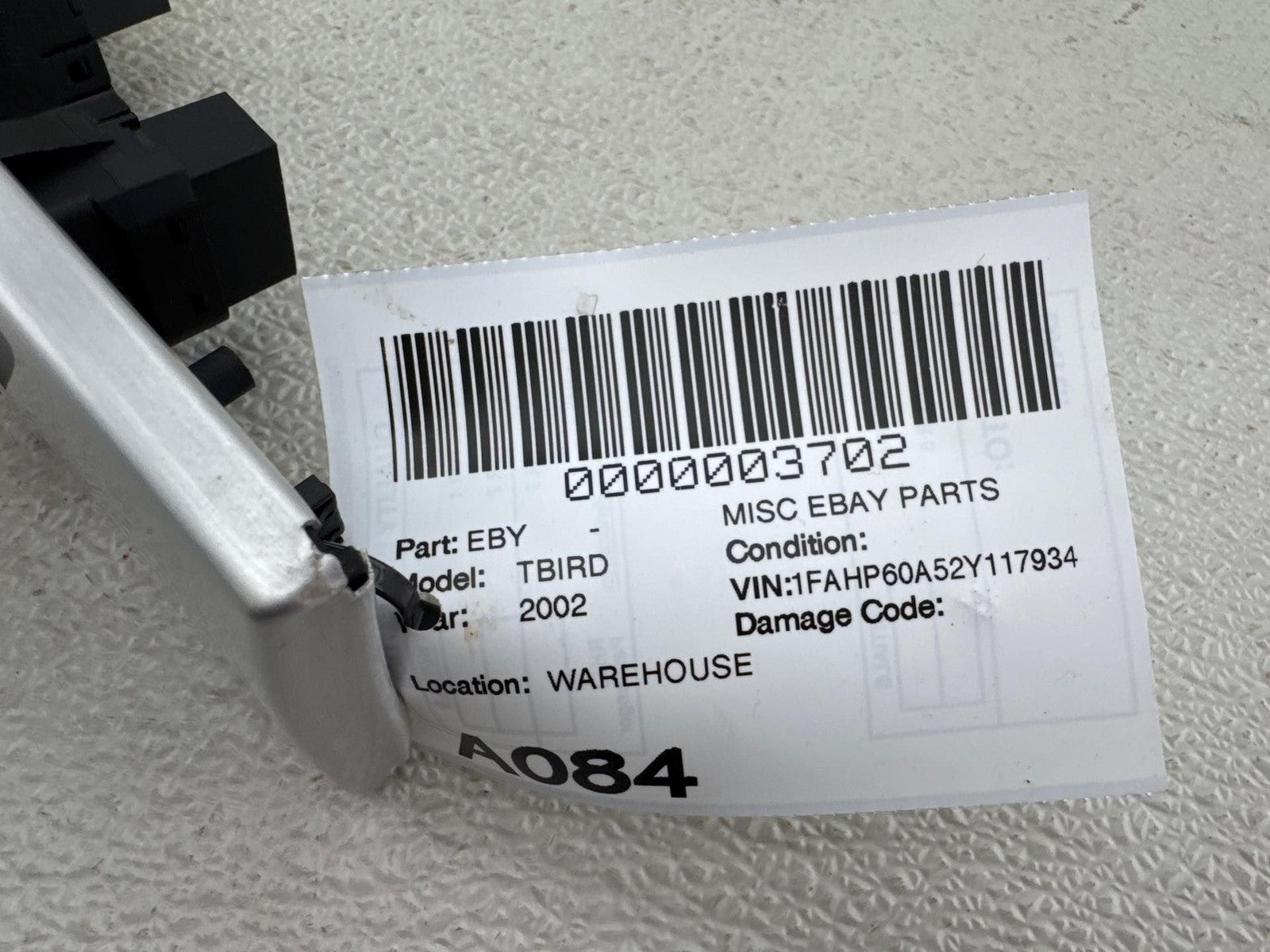 02-05 Ford Thunderbird Left Dash Headlight Mirror Switch Trim Panel OEM