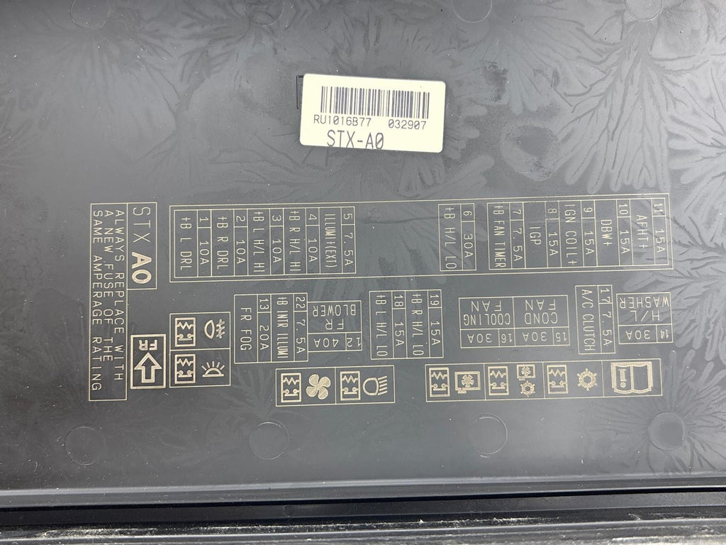 07-09 ACURA MDX 3.7L ENGINE BAY / UNDER HOOD WIRING HARNESS WIRE LOOM - OEM