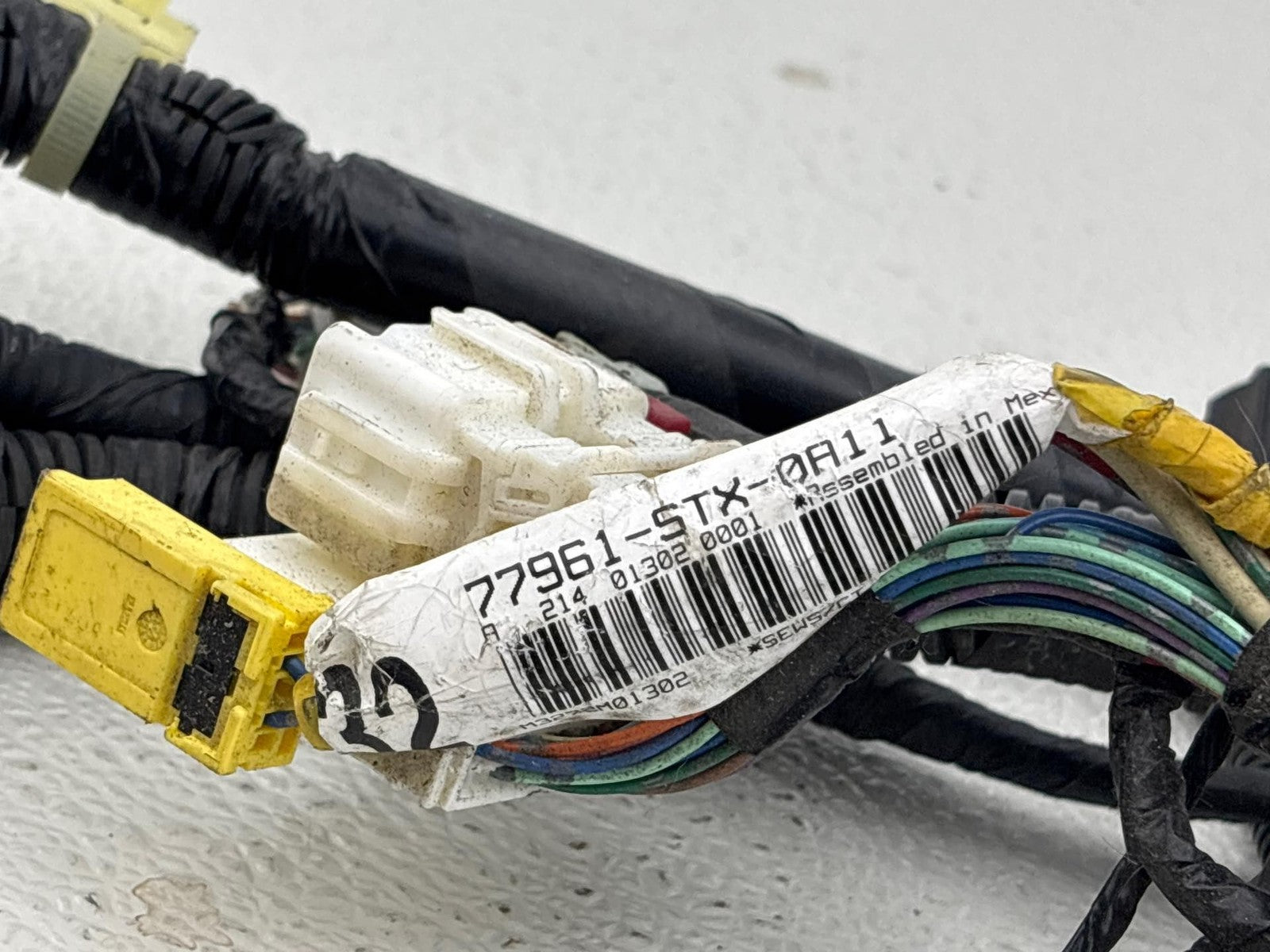 07-09 ACURA MDX 3.7L ENGINE BAY / UNDER HOOD WIRING HARNESS WIRE LOOM - OEM