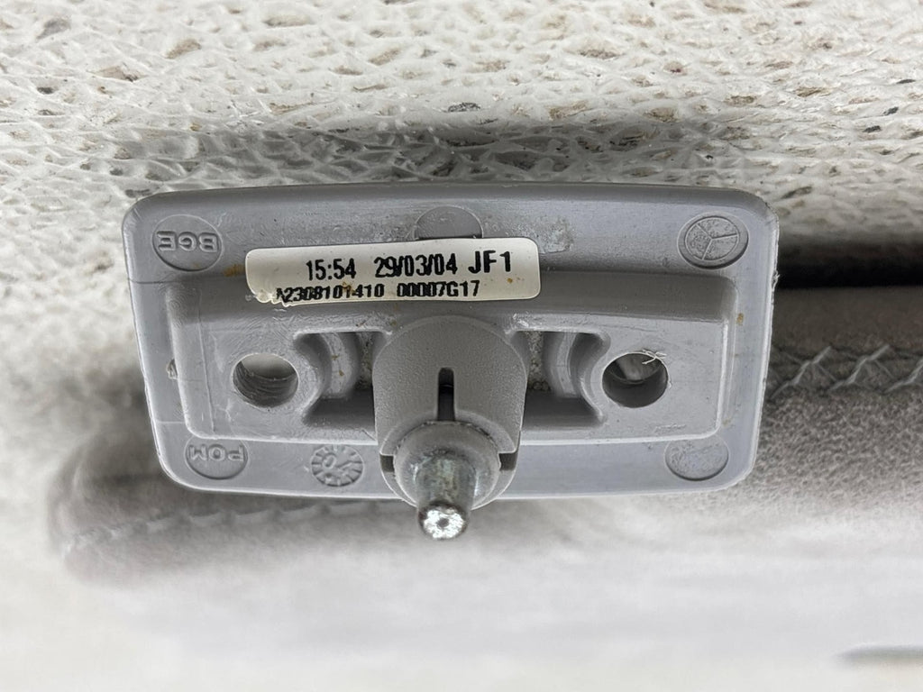 03-06 Mercedes SL600 SL500 SL55 Right Side Sun Visor OEM A2308101410