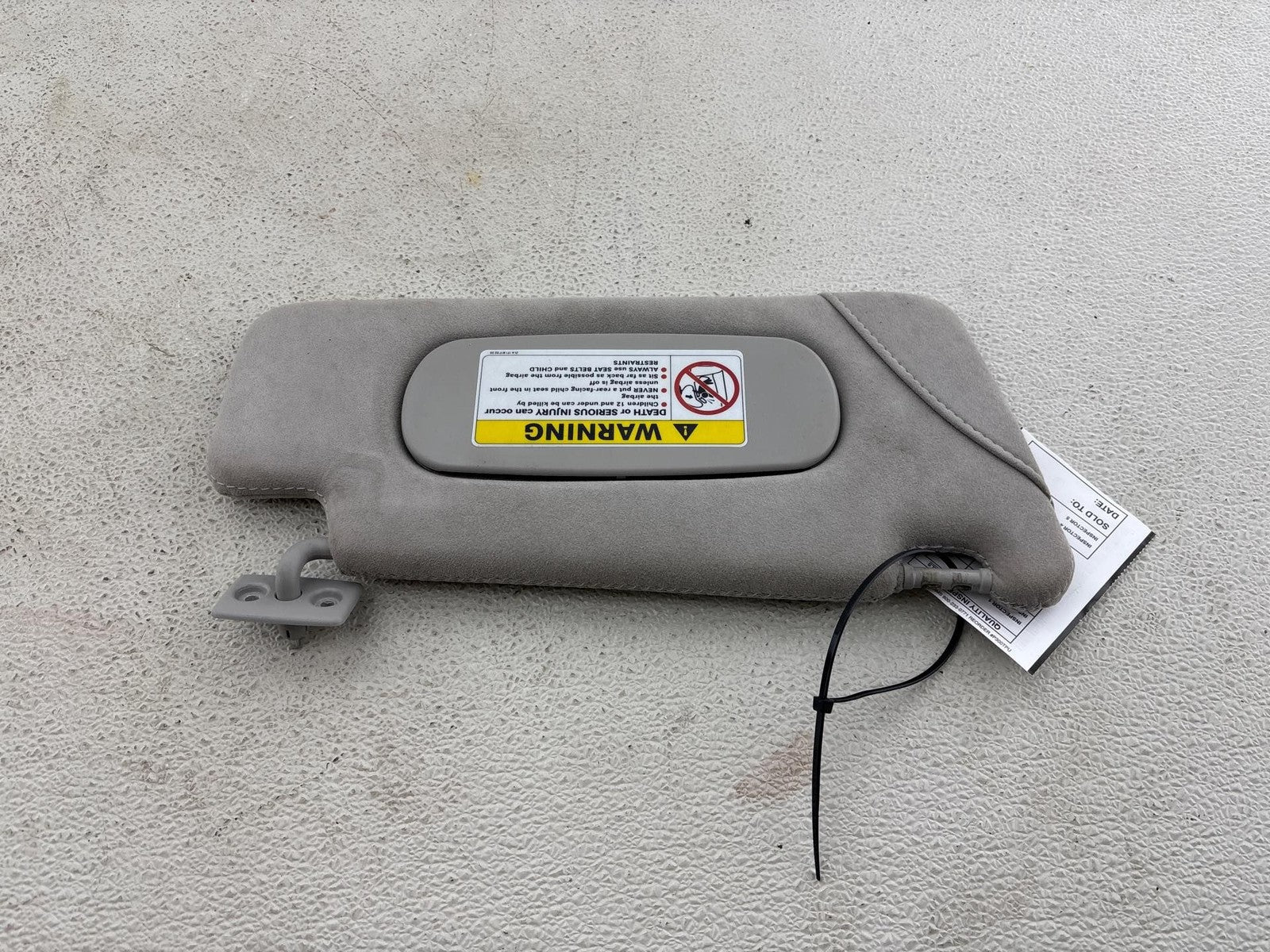 03-06 Mercedes SL600 SL500 SL55 Right Side Sun Visor OEM A2308101410