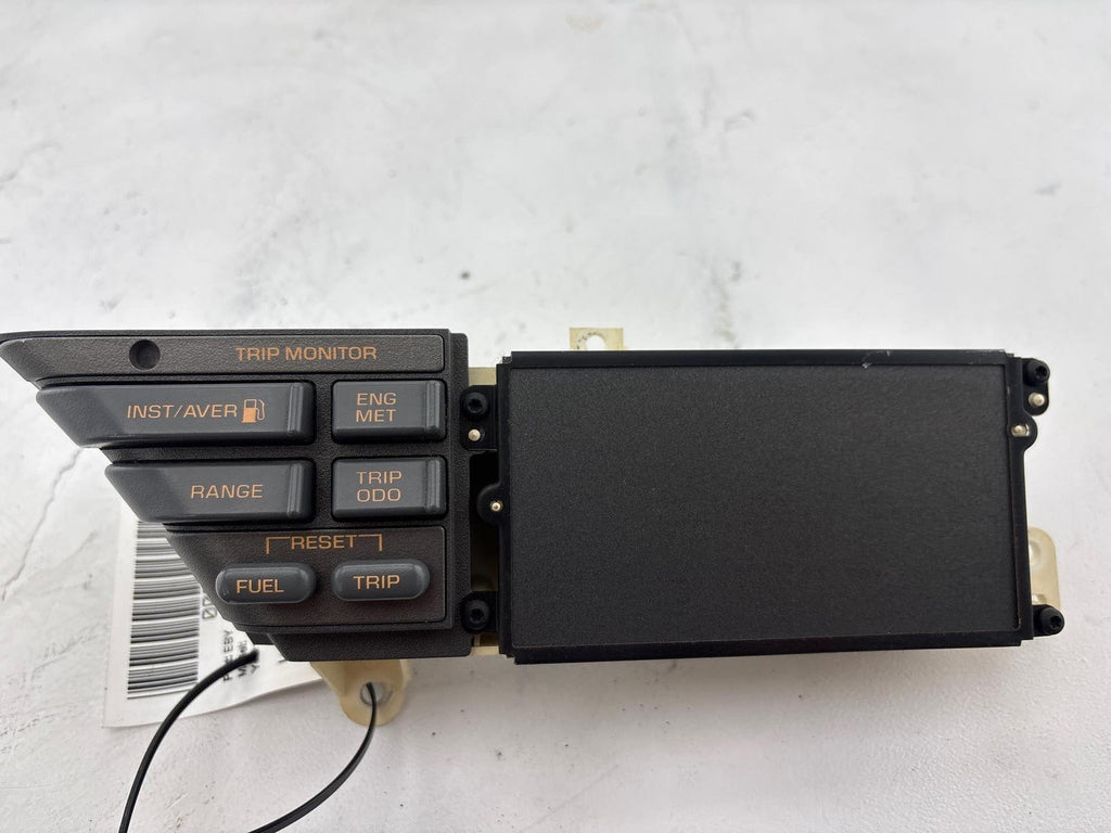 1990-1991 Chevrolet Corvette Left Dash Information Center Display Screen Oem