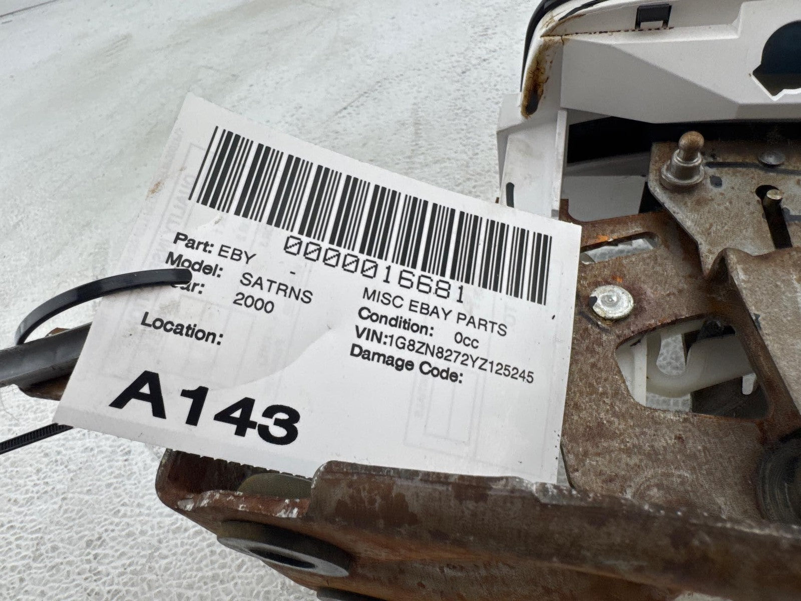 00-02 Saturn S Series Sw Automatic Transmission Shift Lever Assembly Oem