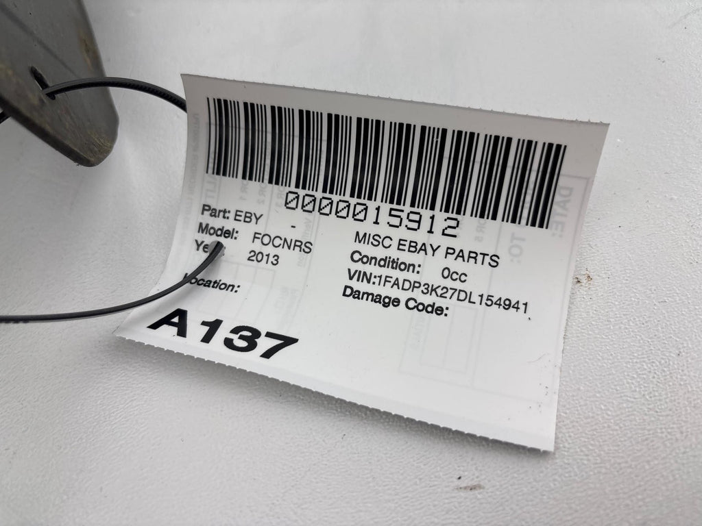 12-18 FORD FOCUS REAR RIGHT PASS SIDE FENDER INNER LINER SPLASH SHIELD GUARD OEM