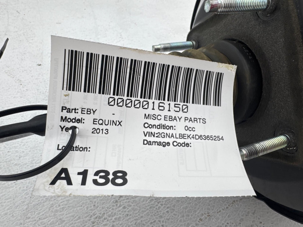 10-17 Chevrolet Equinox Brake Booster Master Cylinder W/ Reservoir OEM