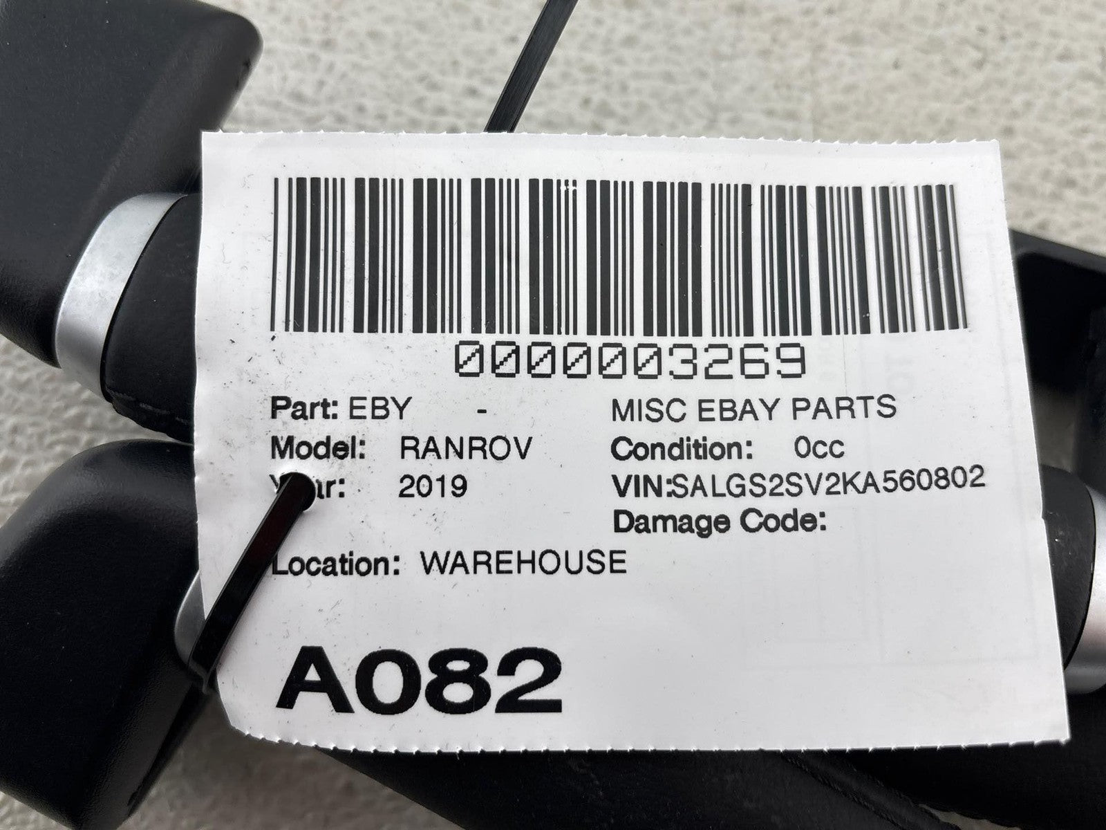 19 Land Rover RANGE ROVER Interior Grab Bar OEM