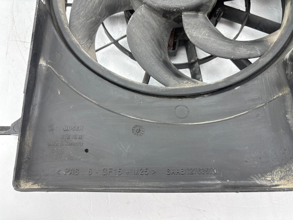 1999-2010 Saab 9-5 Aero Radiator Cooling Fan Assembly 2.3L 4 Cylinder Fits