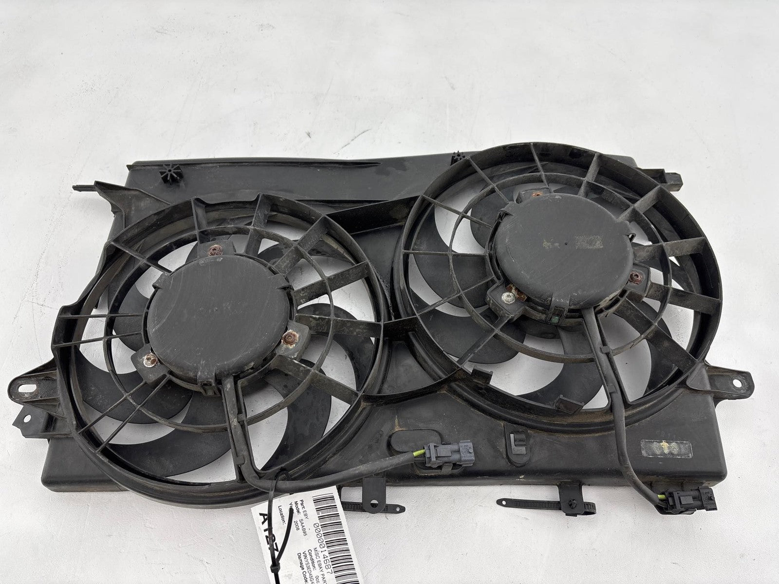 1999-2010 Saab 9-5 Aero Radiator Cooling Fan Assembly 2.3L 4 Cylinder Fits