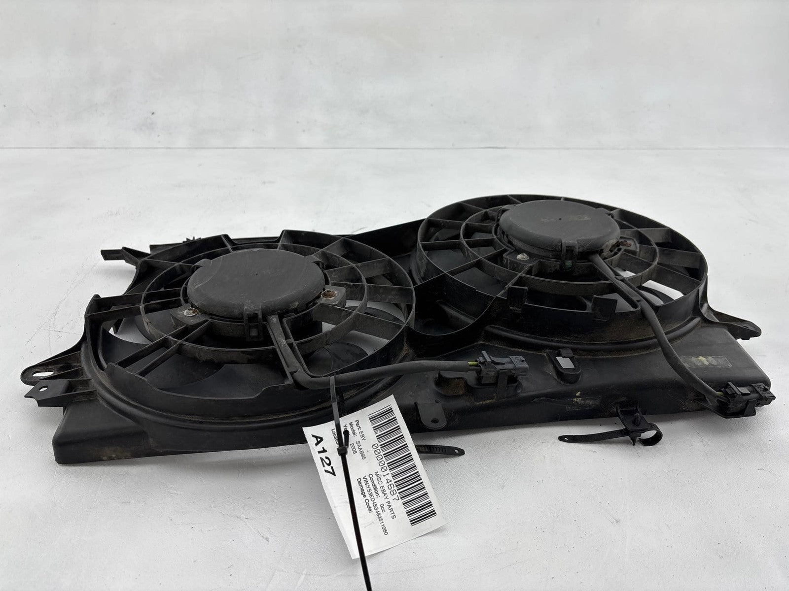 1999-2010 Saab 9-5 Aero Radiator Cooling Fan Assembly 2.3L 4 Cylinder Fits
