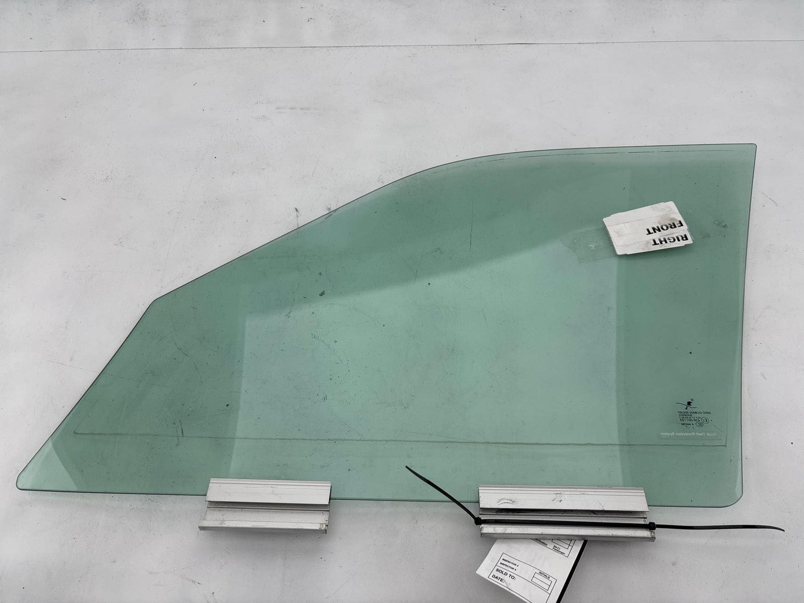1999 - 2010 Saab 9-5 Glass Window Door Passenger Right Side Rh Front Oem