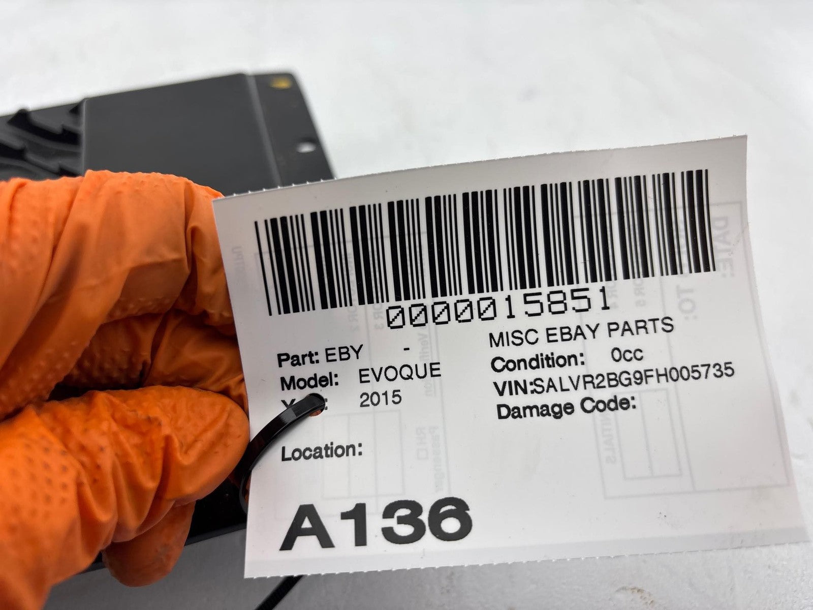 12- 2015 Rang Rover Evoque Radio Amplifier 600 Watt DX2319C164BA