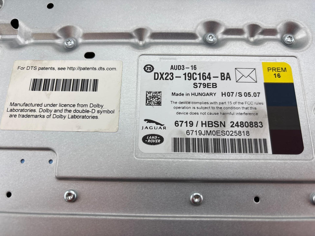 12- 2015 Rang Rover Evoque Radio Amplifier 600 Watt DX2319C164BA