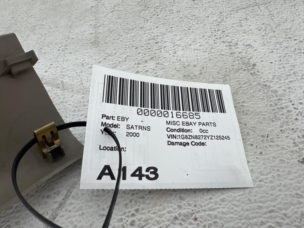 2000 Saturn S Series Sw Rear Left C Pillar Trim Oem