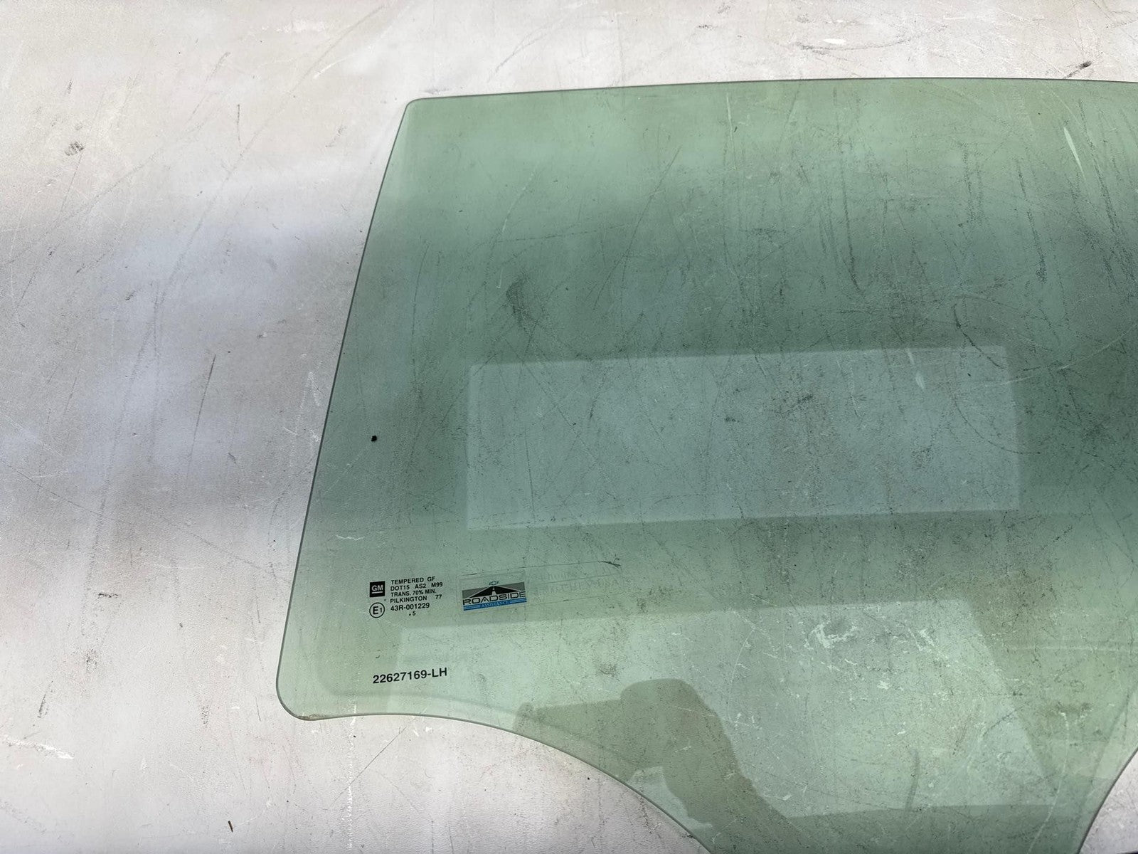 04-08 Chevrolet Malibu Driver/Left Side Rear Door Glass Window