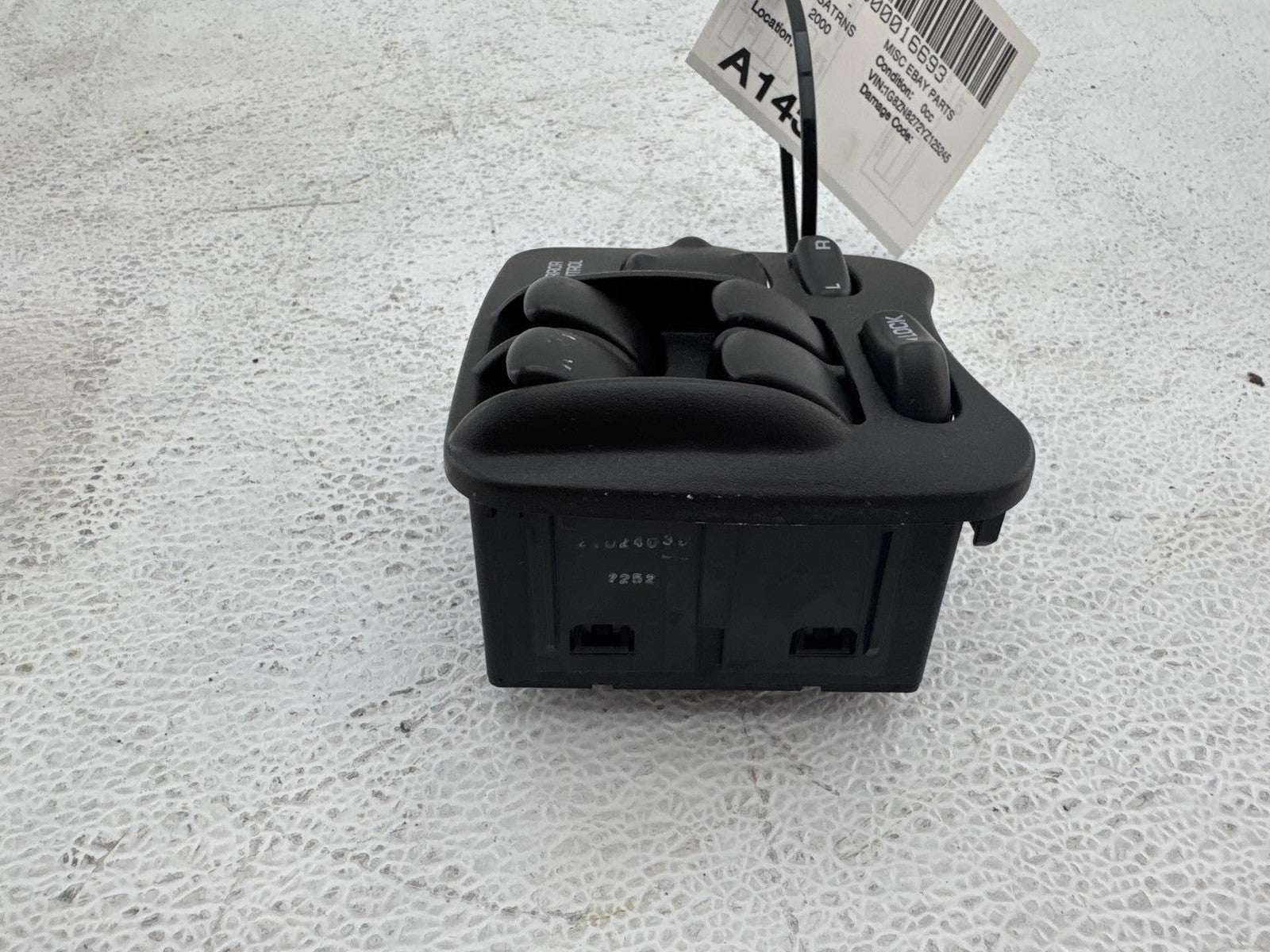 00-02 Saturn Sw2 Front Left Right Door Rear View Mirror Control Switch Oem