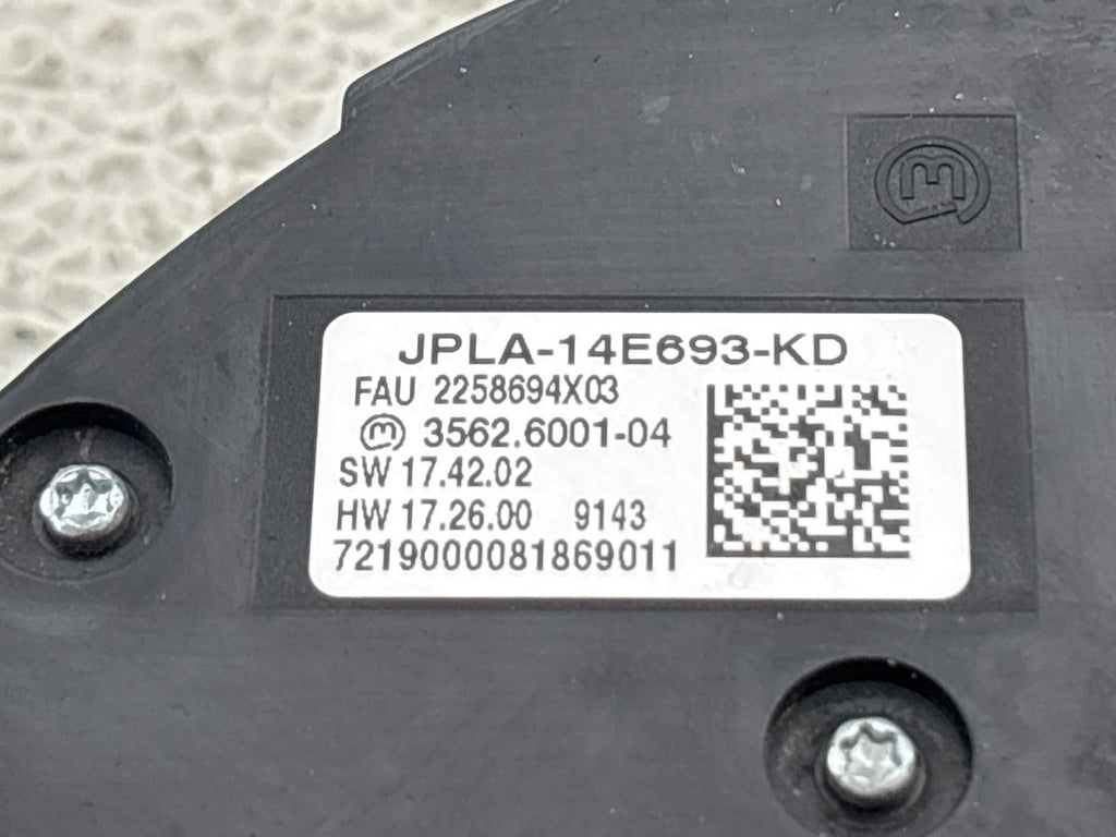 18-20 Land Range Rover HSE Rear Left Seat Adjustment Switch JPLA-14B566-KD